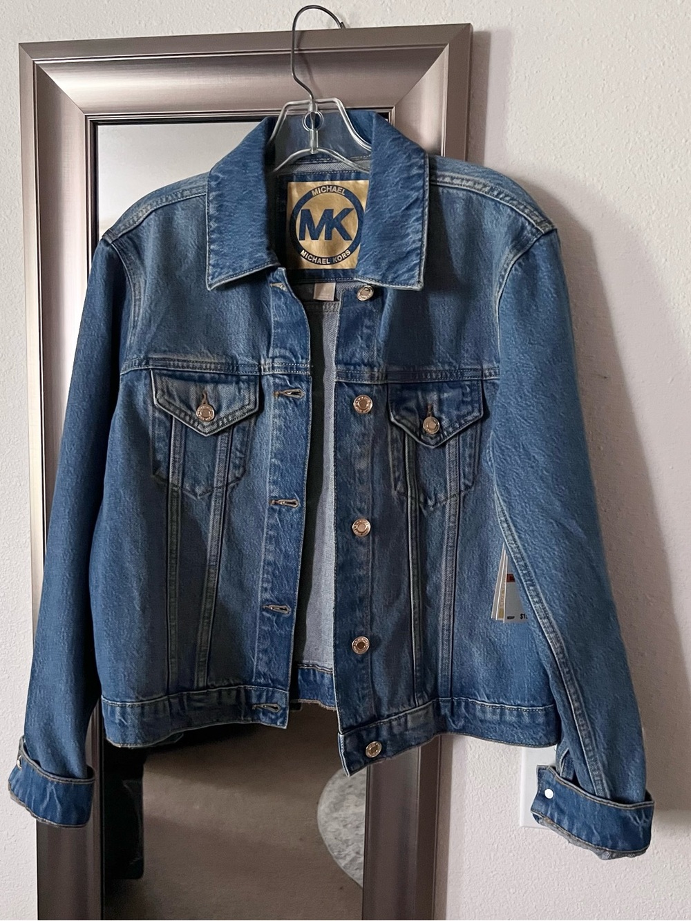 Michael Kors NWT Denim Jeans Jacket - Women’s Size Small